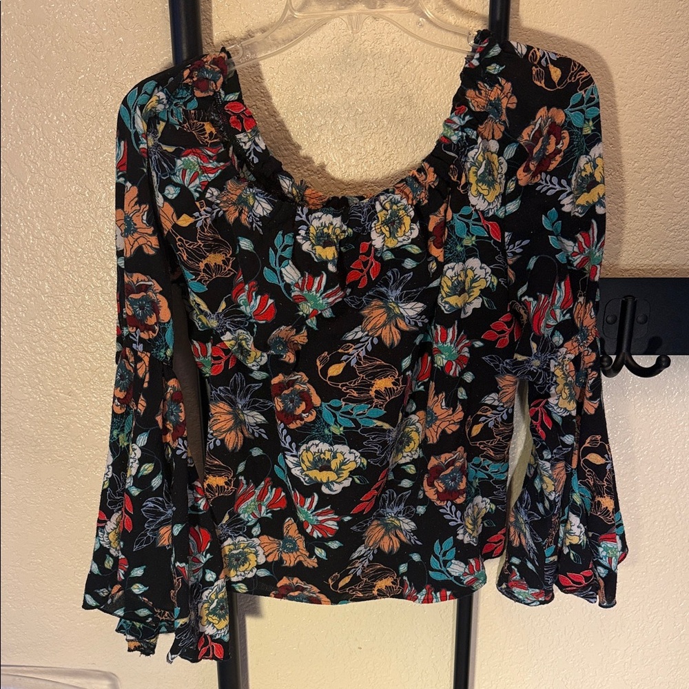 Floral Multicolor Women's Blouse